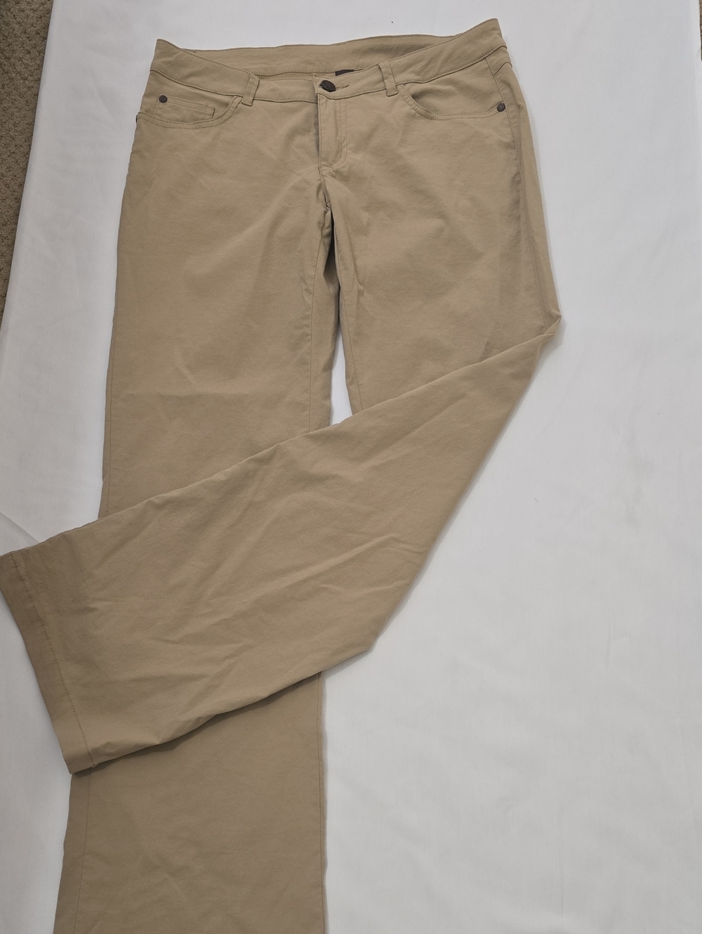 Prana Women's Tan Casual Pants 8